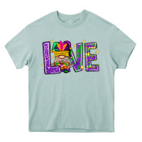 Arona Mardi Gras Love With Gnome Heavy Core Tee - BundleAndBundleShop