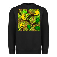 Black St. Patrick's pipe pattern digital paper Heavyweight Sweatshirt - BundleAndBundleShop