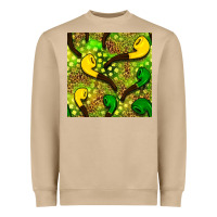 Mushroom St. Patrick's pipe pattern digital paper Heavyweight Sweatshirt - BundleAndBundleShop