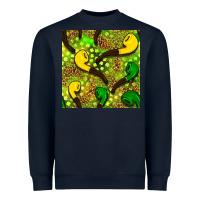 Navy St. Patrick's pipe pattern digital paper Heavyweight Sweatshirt - BundleAndBundleShop