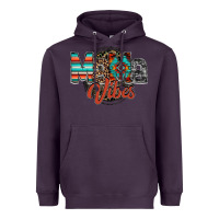 Plum mama vibes Heavyweight Hoodie - RacoonDesign