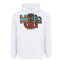 White mama vibes Heavyweight Hoodie - RacoonDesign