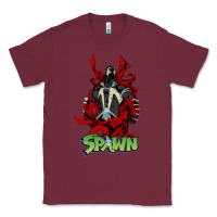 Burgundy spawn Classic Tee - lanVoArt
