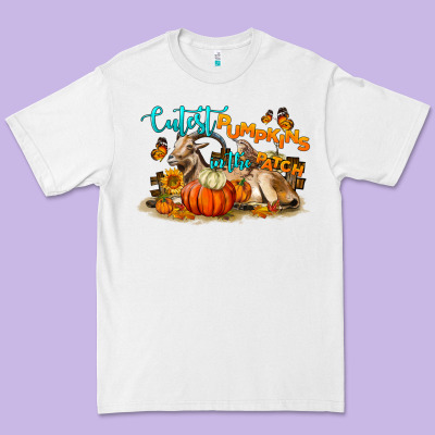 Fall Cutest Pumpkin In The Patch Premium Tee Designed By Lillyallendesigns