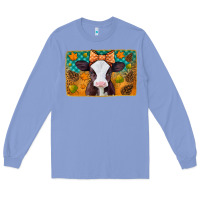 Colony Blue autumn baby cow Long Sleeve Tee - Jasminsmagicworld