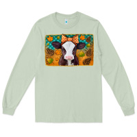 Matcha autumn baby cow Long Sleeve Tee - Jasminsmagicworld