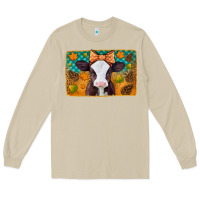 Mushroom autumn baby cow Long Sleeve Tee - Jasminsmagicworld