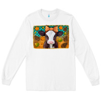 White autumn baby cow Long Sleeve Tee - Jasminsmagicworld
