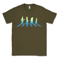 Army Green wizard of oz abbey brick road Classic Tee - lanVoArt