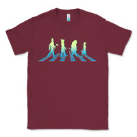 Burgundy wizard of oz abbey brick road Classic Tee - lanVoArt