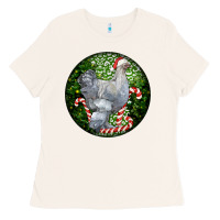 Bone brahma chicken christmas Ladies Tee - LillyAllenDesigns