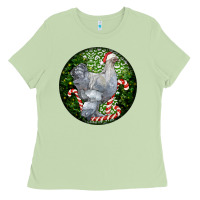 Matcha brahma chicken christmas Ladies Tee - LillyAllenDesigns