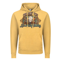 Vintage Mustard Chasin you like a shot of whiskey bull skull Vintage Hoodie - HowdyJamesFarm
