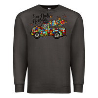 Smoke love needs no words Premium Sweatshirt - RacoonDesign