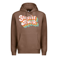 Chestnut vintage fade yacht rock party boat drinking product Premium Hoodie - lanVoArt