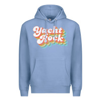 Colony Blue vintage fade yacht rock party boat drinking product Premium Hoodie - lanVoArt