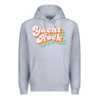Heather Grey vintage fade yacht rock party boat drinking product Premium Hoodie - lanVoArt