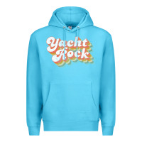Ocean Blue vintage fade yacht rock party boat drinking product Premium Hoodie - lanVoArt