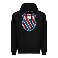 Black k.swiss Premium Hoodie - lanVoArt