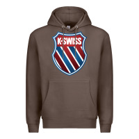 Coffee k.swiss Premium Hoodie - lanVoArt