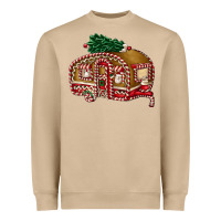 Caravan Gingerbread Heavyweight Sweatshirt | Teevron