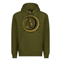 Army Green harvey mudd college 1955 Premium Hoodie - lanVoArt