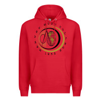 Red harvey mudd college 1955 Premium Hoodie - lanVoArt