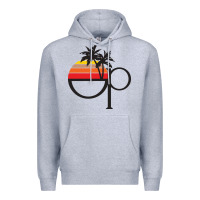 Heather Grey ocean pacific Premium Hoodie - lanVoArt
