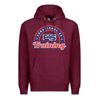 Burgundy official f45 training Premium Hoodie - lanVoArt