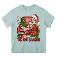 Tis The Season Christmas Cakes Truck Heavy Core Tee | Teevron