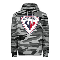 Slate Camo finest ski wear Premium Hoodie - lanVoArt