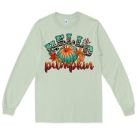 Matcha hello pumpkin Long Sleeve Tee - CowGirlArtShop