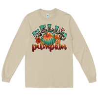 Mushroom hello pumpkin Long Sleeve Tee - CowGirlArtShop
