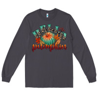 Smoke hello pumpkin Long Sleeve Tee - CowGirlArtShop