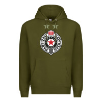 Army Green fk partizan Premium Hoodie - lanVoArt