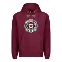 Burgundy fk partizan Premium Hoodie - lanVoArt