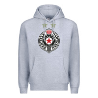 Heather Grey fk partizan Premium Hoodie - lanVoArt