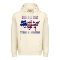 Sandshell the divided states of america political humor usa map t shirt Premium Hoodie - lanVoArt