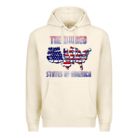 Tofu the divided states of america political humor usa map t shirt Premium Hoodie - lanVoArt