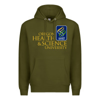 Army Green oregon health & science university (ohsu) Premium Hoodie - lanVoArt