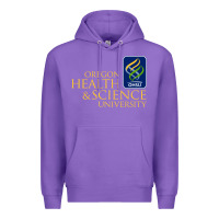 Purple oregon health & science university (ohsu) Premium Hoodie - lanVoArt