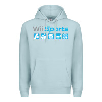 Blue Mist wii sports essential Premium Hoodie - lanVoArt