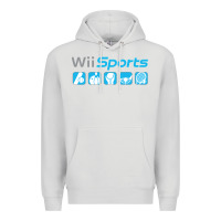 Dove Grey wii sports essential Premium Hoodie - lanVoArt