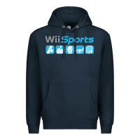 Navy wii sports essential Premium Hoodie - lanVoArt