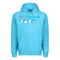 Ocean Blue wii sports essential Premium Hoodie - lanVoArt