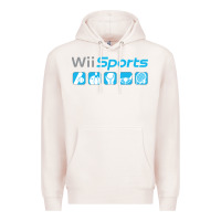 Pale Pink wii sports essential Premium Hoodie - lanVoArt
