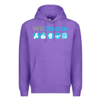 Purple wii sports essential Premium Hoodie - lanVoArt