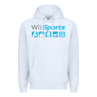 White wii sports essential Premium Hoodie - lanVoArt