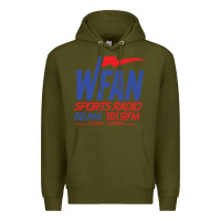 Army Green wfan sports radio new york Premium Hoodie - lanVoArt
