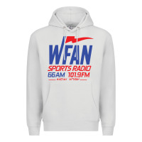 Dove Grey wfan sports radio new york Premium Hoodie - lanVoArt